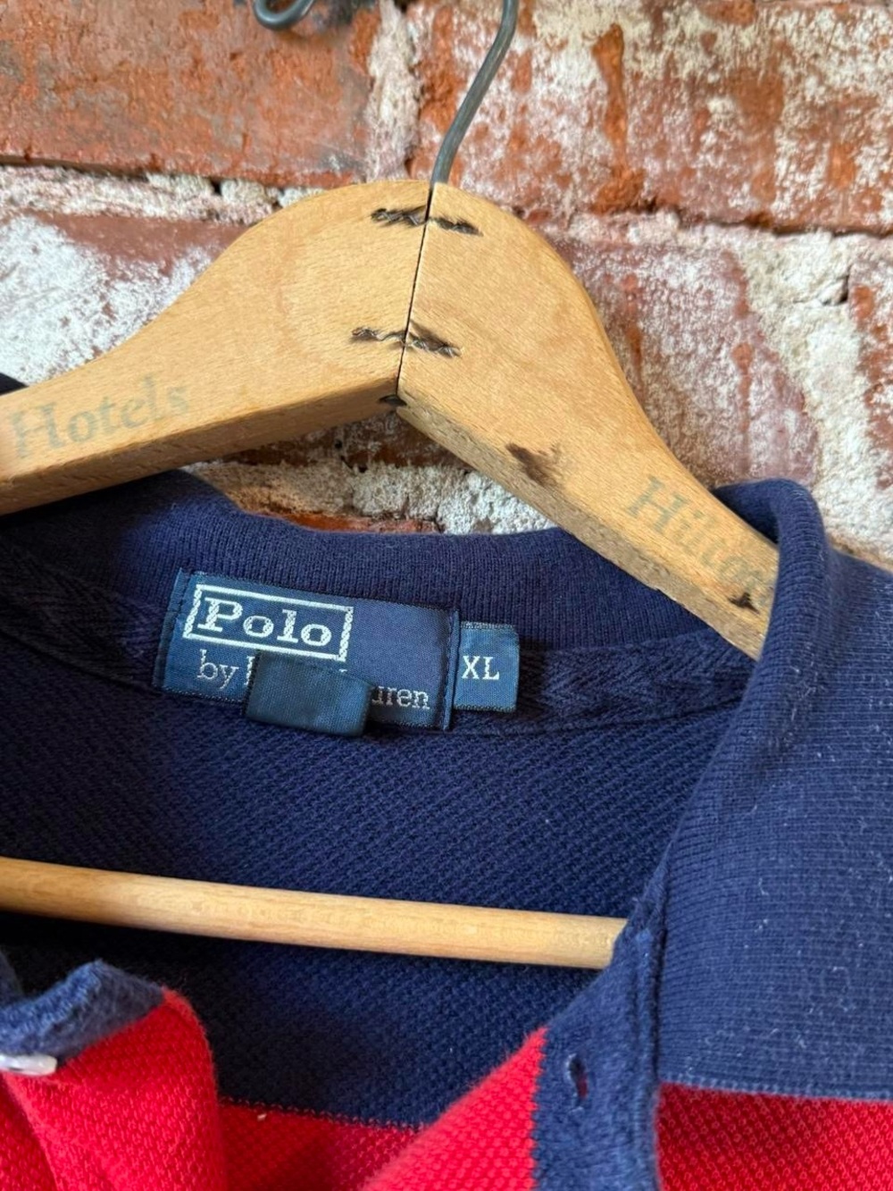 Vintage Bold Striped Polo Ralph Lauren Polo Multicolored Xl - Picture 4 of 4